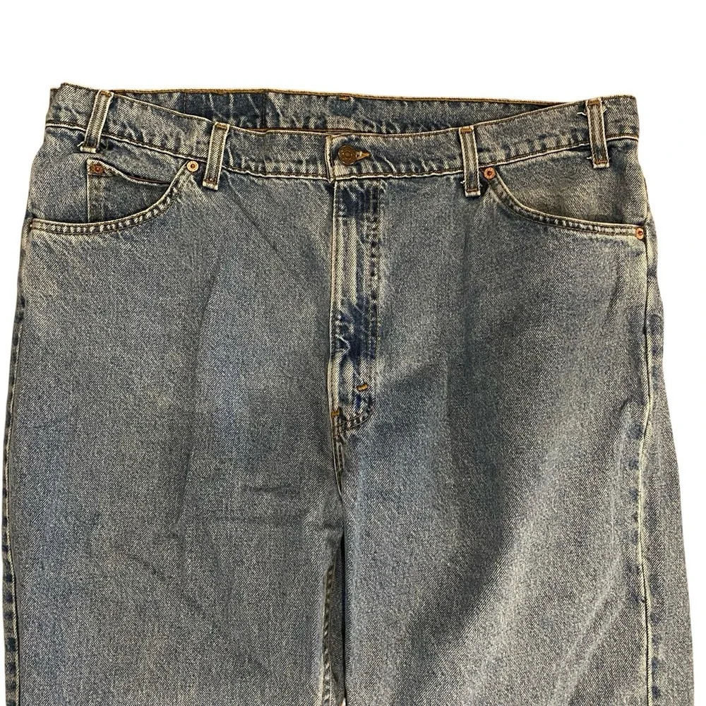 VTG Levi's 550 Jeans Orange Tab Men Tapered Leg‎ Relaxed 90s USA 42x30 Fit 39x30